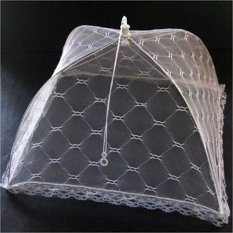 ATB Set 12 Large Pop-Up Mesh Screen Protect Food Cover Tent Dome Net Umbrella Picnic