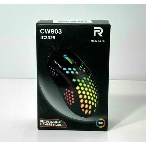 RHEA- Runmus Rgb Gaming Mouse With 6 Programmable Buttons Chroma Rgb Backlit Ic3325