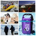 thumbnail image 4 of Nouvelle Arrivée 5L 10L 20L Portable Sport de Plein Air Sac Imperméable Océan 500D Dérive Rafting, 4 of 8