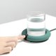 thumbnail image 2 of Calentador de tazas de café con leche y chocolate para todo tipo de tazas, 3 niveles de temperatura con pantalla LED y sensor de huellas dactilares, posavasos de agua caliente (verde), 2 of 5