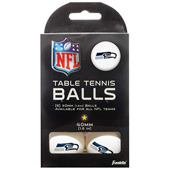 Pelotas de tenis de mesa Franklin Sports Seattle Seahawks, d