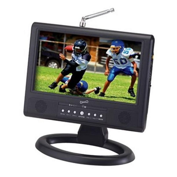 Portable Digital Tv Battery Operated 9 Inch LCD Portable Digital TV with AC-DC Adapter & Rechargeable