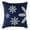 Blue, variant on S4Sassy Decorative Hand Beaded Snow Flake Cushion Cover Red Christmas Pillowcase Square Throw 12 x 12
