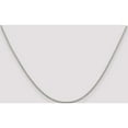 thumbnail image 5 of Sterling Silver 1.4mm Box Chain With 2In Ext. (18 X 1.4) Made In Italy qbx026e-18, 5 of 5