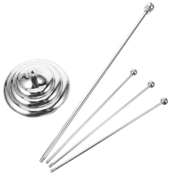 HEMOTON  Small Flag Pole Base Table Frame Stable Holder for Desk