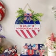 thumbnail image 4 of Anckoeil Independence Day Wooden Board Door Decoration Interior Decoration Festival Celebration Hanging Board Decoration, 4 of 6