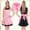 Pink, variant on Aprons for Women with Pockets Kitchen Cooking Waitress Maid Apron Vintage Skirt Cute Ruffle Dress,26X18 in （Black）