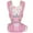 PINK, variant on Baby Carrier with Hip seat,4 Season/ All Seasons,Ergonomic, convertible, Adjustable Baby Holder Carrier 3-in-1 Ergonomic Infant Carrier Soft Baby Holder 3 to 36 Months