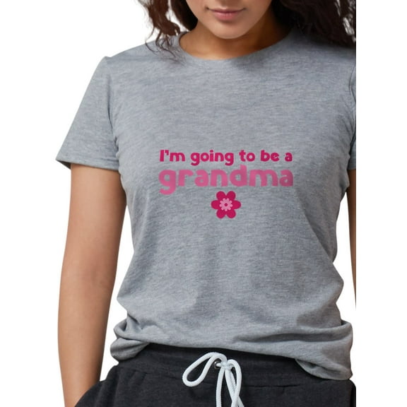 CafePress - Goinggrandmaagain2c Women's Deluxe T Shirt - Womens Tri-blend T-Shirt