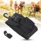thumbnail image 5 of Heitune Outdoor EDC Multifuncional Cintura Molle Cinturón para Bolsa de teléfono móvil de 4.5 Pulgadas con Hebilla(Negro), 5 of 5