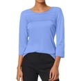 thumbnail image 1 of HUANBAI Trendy Plus Size Tops For Everyday Wear Loose Fit Comfortable Casual Design Perfect For Denim Jeans In Spring Summer And Fall, 1 of 4