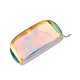 thumbnail image 4 of Bolsa de cosméticos transparente, impermeable, para maquillaje, bolso de mano transparente brillante, bolsa de almacenamiento para mujeres (tamaño pequeño), 4 of 7