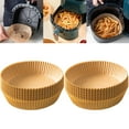 thumbnail image 2 of Air Fryer Specific Food Grade Oil Absorbing Paper Liners For Baking And Grilling And Friendly High Temperature Non Stick, 2 of 9