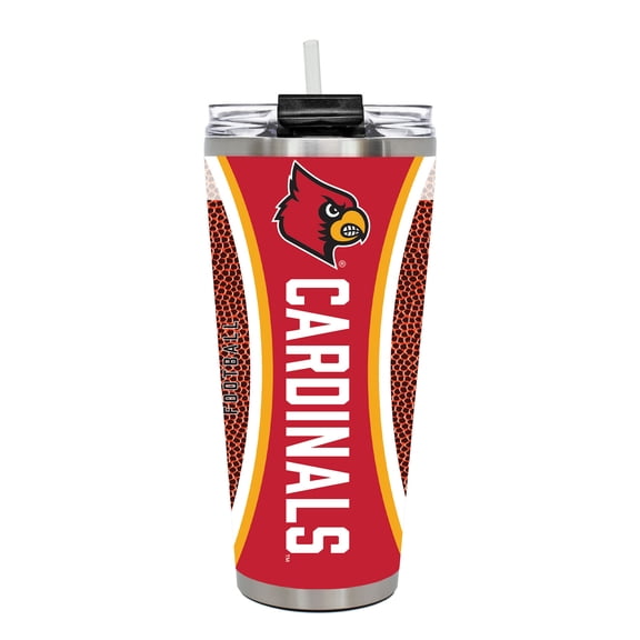 Louisville Cardinals 32oz. Big Slim Game Ball Travel Tumbler