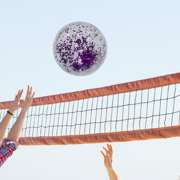 Pelota de playa inflable shamjiam 60cm violeta