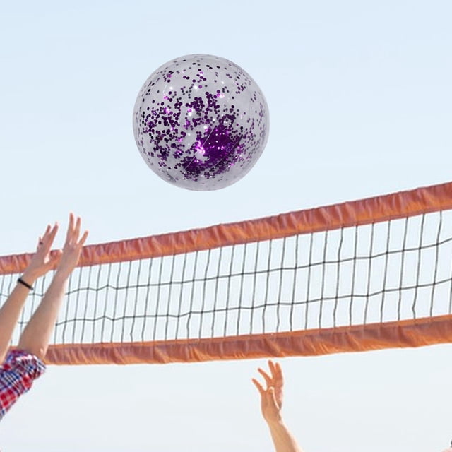 Pelota de playa inflable shamjiam 60cm violeta