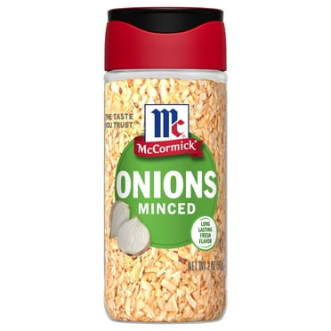 McCormick Kosher Minced Onions, 2 oz Bottle