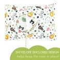 thumbnail image 2 of Little Sleepy Head Toddler Pillow with Toddler Pillowcase (Safari) Best Pillow for Kids! 13x18", 2 of 7