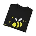 thumbnail image 3 of Bee Happy Unisex Garment-Dyed T-shirt, 3 of 4