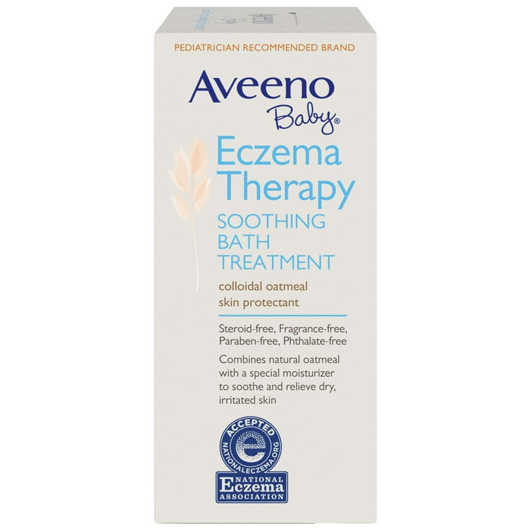 Aveeno Baby Eczema Therapy Soothing Bath Treatment, Anti-Itch