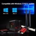 thumbnail image 5 of Fenvi WiFi 5 PCI-E wireless adapter network card AC1200 dual band 2.4g/5GHz DMC for Bluetooth 4.0 desktop laptop Windows 10, 5 of 7