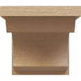 thumbnail image 2 of 10"W x 10"D x 10"H Wide Emerson Rough Cedar Woodgrain TimberThane Corbel, Primed Tan, 2 of 6