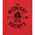 thumbnail image 3 of Are You Afraid of the Dark - Midnight Society Est. 1991 - Women's Oversized Graphic T-Shirt, 3 of 4
