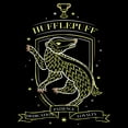 thumbnail image 2 of Girl's Harry Potter Hufflepuff Lined Mascot  Graphic T-Shirt, 2 of 4