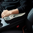 thumbnail image 6 of Polar Bear Car Armrest Pad Cover, Soft Comfortable Furry Printed Armrest Accessory 12.5x8.2 Inch, 6 of 6