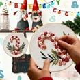 thumbnail image 5 of Summercome Christmas Embroidery Kit, Cross Stitch Kits,DIY Embroidery Starter Kit for Adults & Beginners, DIY Needlepoint Kit with Embroidery Hoop Thread Needle for Craft Lover Birthday Gifts, A, 5 of 6