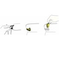 thumbnail image 4 of 2pack, The Original Emergency Keychain Car Escape Tool, The Original Keychain Car Escape Tool,Window Breaker, Black, 4 of 4