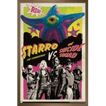 DC Comics Movie The Suicide Squad - Starro The Conqueror Wall Poster, 14.725" x 22.375", Framed