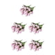 thumbnail image 2 of Toystoory 2 uds ramo de 9 cabezas flores artificiales tulipanes tacto Real Mini simulación mano nupcial flor de imitación Beige/Cabeza, 2 of 6