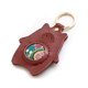 thumbnail image 5 of Accesorios para llavero, patrón de cerdo de cuero dividido, llavero hecho a mano DIY, regalo artesanal, marrón, 5 of 8
