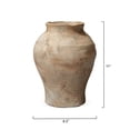 thumbnail image 6 of Jamie Young Co Grove Coastal Ceramic Decorative Vase in Hazelnut Brown, 6 of 6