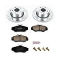 thumbnail image 3 of PowerStop Front Z23 Evolution Sport Carbon-Fiber Ceramic Brake Pad and Drilled & Slotted Rotor Kit Fits: LAND ROVER Select Models K5106, 3 of 10