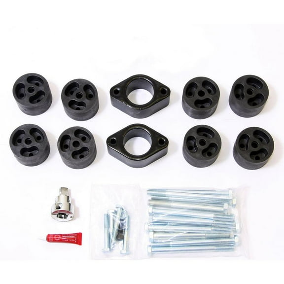 Daystar 2 Inch Body Lift Kit Fits select: 2015-2017 JEEP WRANGLER UNLIMITED, 2012-2014 JEEP WRANGLER