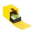 thumbnail image 4 of Vault X Trading Card Toploading Deck Box, 80+ sleeved cards, Premium Exo-Tec Material, Card Holder Storage Box, Magnetic Lid, for MTG Commander, TCG (Yellow), 4 of 8