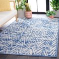 thumbnail image 1 of SAFAVIEH Cottage Ronni Chevron Indoor/Outdoor Area Rug, 1 of 6
