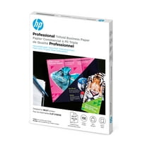 HP Professional Tri-Fold Business Paper, Glossy, 48 lb, 8.5 x 11 in. (216 x 279 mm), 150 sheets 4WN12A