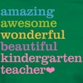 thumbnail image 3 of CafePress - Kindergarten Teacher Women's Dark T Shirt - Women's Traditional Fit Dark T-Shirt, 3 of 4
