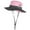 Pink, variant on Women's Summer Sun Bucket Hats, UV Protection Beach Hats Foldable Mesh Fishing Cap for Women