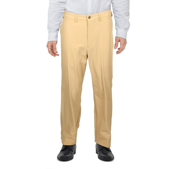 Calvin Klein Mens Slim Fit Tech Performance Pants 38W x 32L Tan - NWT $95