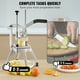 thumbnail image 2 of Cortador de verduras comercial VEVOR en cubitos de 1/2 pulgadas, 2 of 8