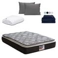 thumbnail image 1 of Colchón Queen Size Omega + Almohada 2Pack + Protector Cloud + Sabanas Softy, 1 of 8
