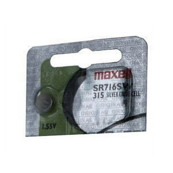 Maxell SR716SW 315 V315 SR62 SR716 Silver Oxide Watch Battery