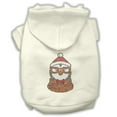 thumbnail image 4 of Christmas Pet Dog  Cat Hoodie Screen Printed, "Hipster Penguin", 4 of 11