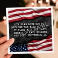 thumbnail image 6 of 3dRose, Our flag flies because of the soldiers who died protecting it. Quote., 1 Greeting Card with envelope, 6 of 6