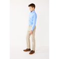 thumbnail image 3 of Boys 4-20 IZOD Flat Front Comfort Waistband Pants in Regular, Slim & Husky Color: Light Pastel Brown Size: 4, 3 of 4