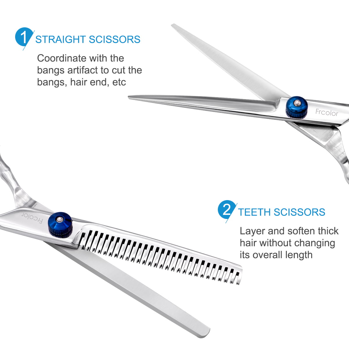 frcolor hair cutting scissors set